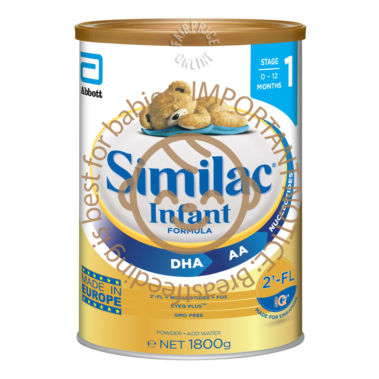 Abbott Similac Infant Milk Formula - Stage 1