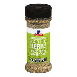 McCormick Seasoning - Garlic, Herb, Black Pepper & Sea Salt McCormick Seasoning - Garlic, Herb, Black Pepper & Sea Salt