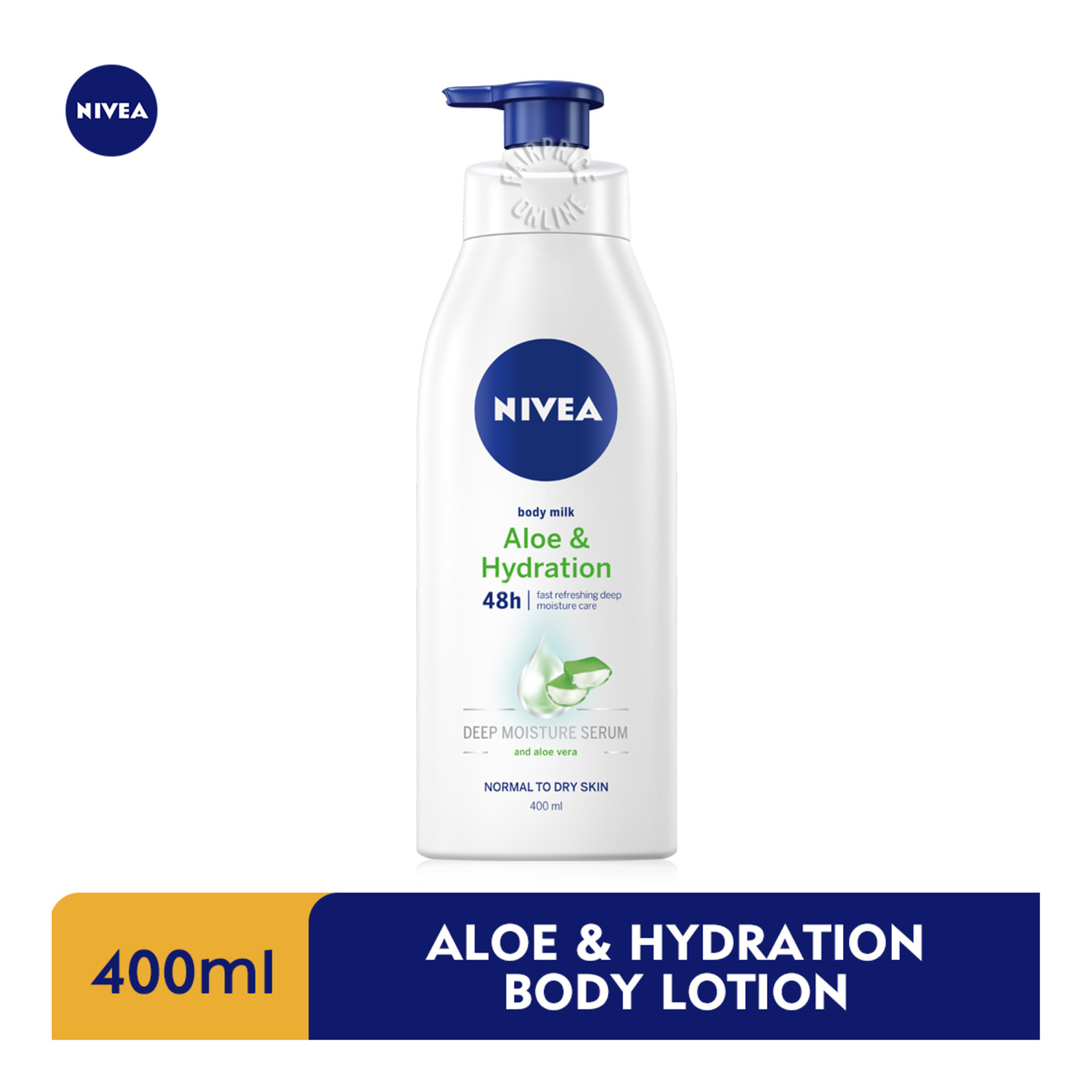 Nivea Body Lotion Aloe & Hydration NTUC FairPrice