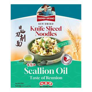 Farmer Brand Knife-Sliced Noodles - Scallion Oil