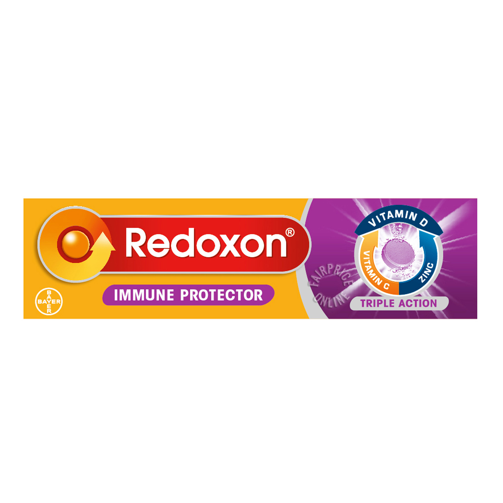 Redoxon Triple Action Effervescent Tablets - Blackcurrant