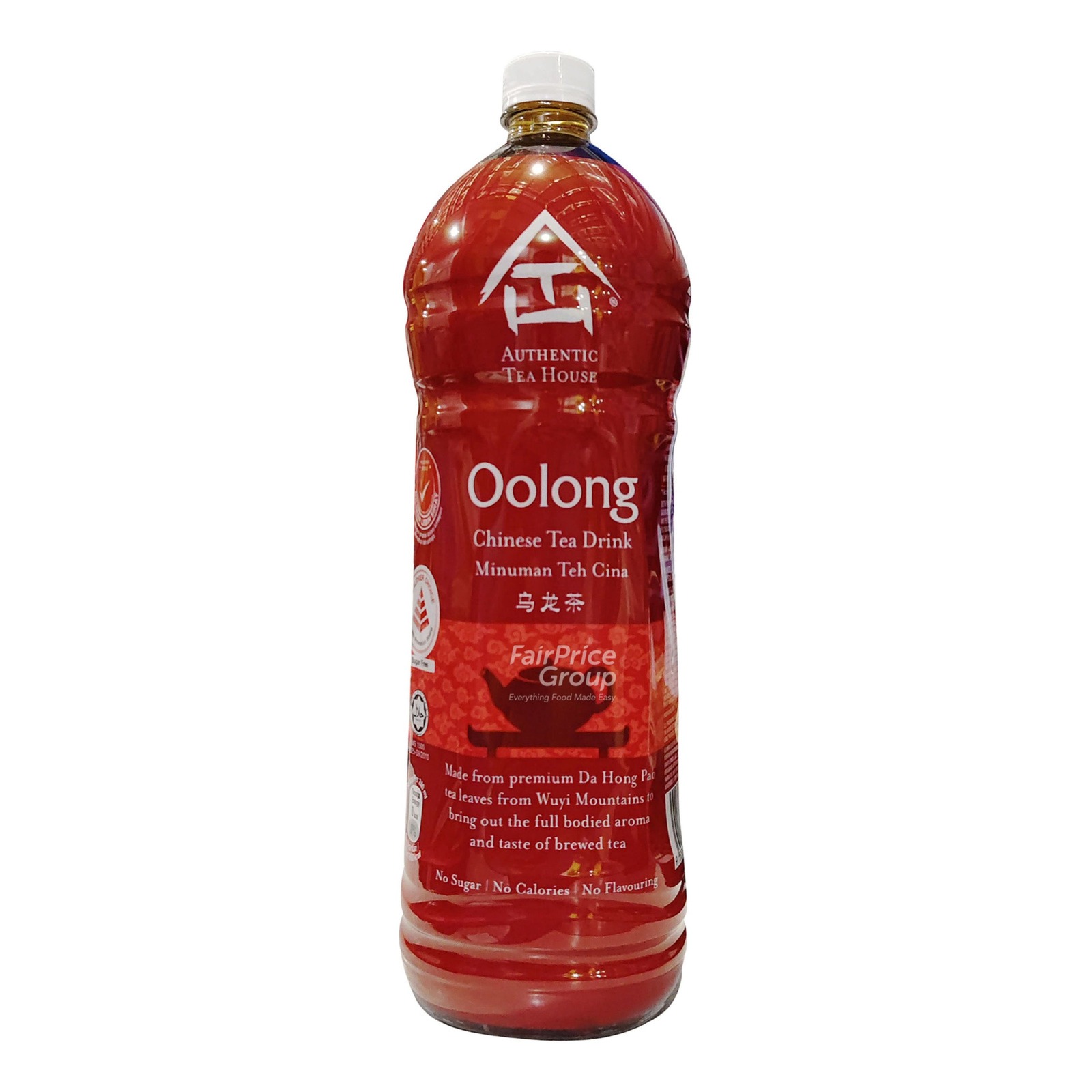 Authentic Tea House Da Hong Pao No Sugar Oolong Tea NTUC FairPrice