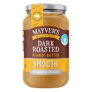 Mayver's Dark Roasted Peanut Butter - Smooth Mayver's Dark Roasted Peanut Butter - Smooth