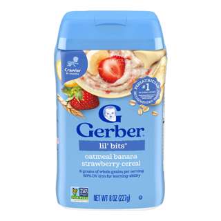 Gerber Baby Rice Cereal - Banana & Strawberry