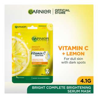 Garnier Light Complete Serum Mask - Lemon Garnier Light Complete Serum Mask - Lemon
