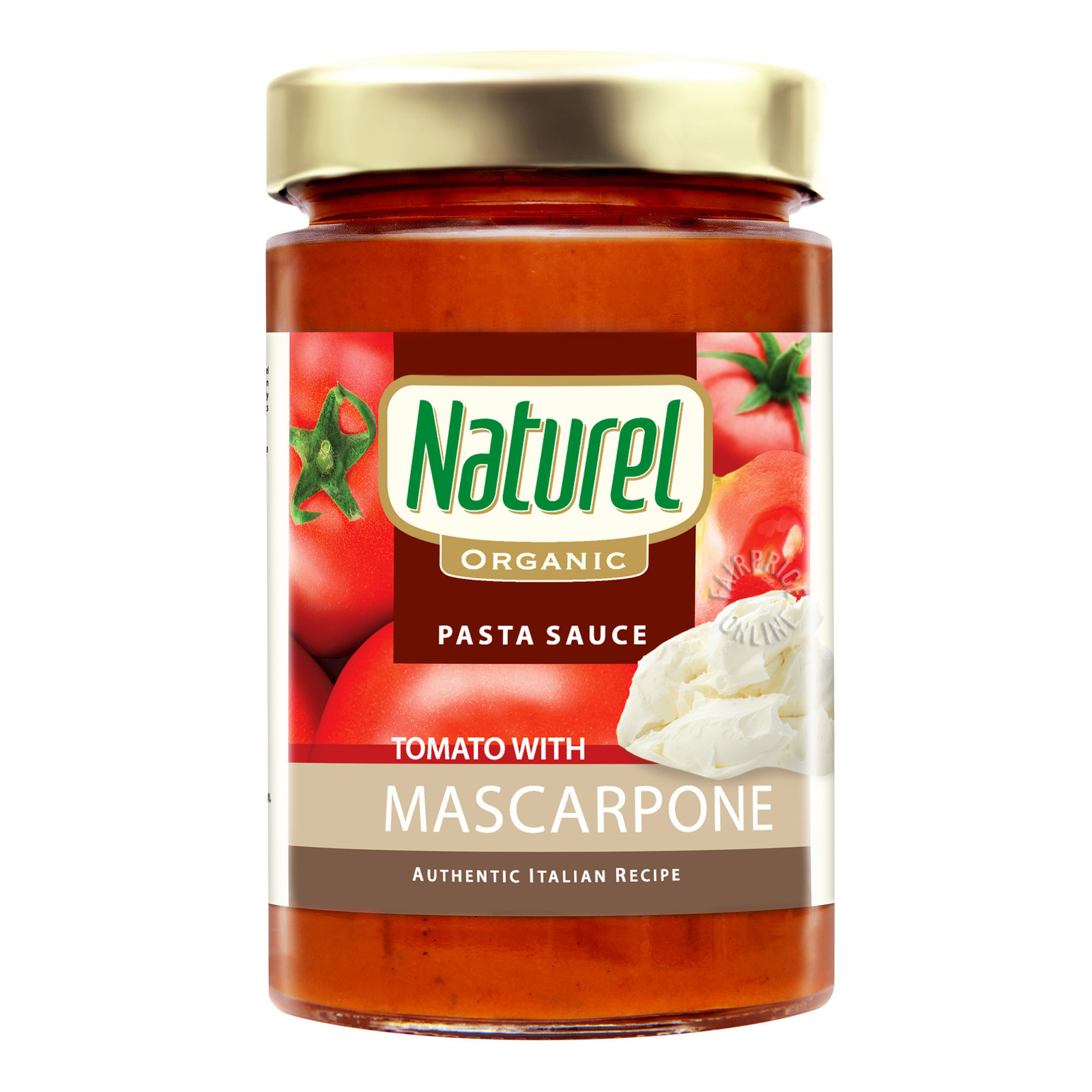 Naturel Organic Pasta Sauce - Tomato with Mascarpone