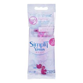 Gillette Simply Venus Disposable Razor - Basic (3 Blades)