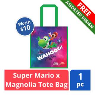 FREE Super Mario x Magnolia Tote Bag (worth $10)