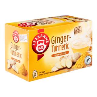 Teekanne Ginger Herbal Infusion Tea Bags - Turmeric
