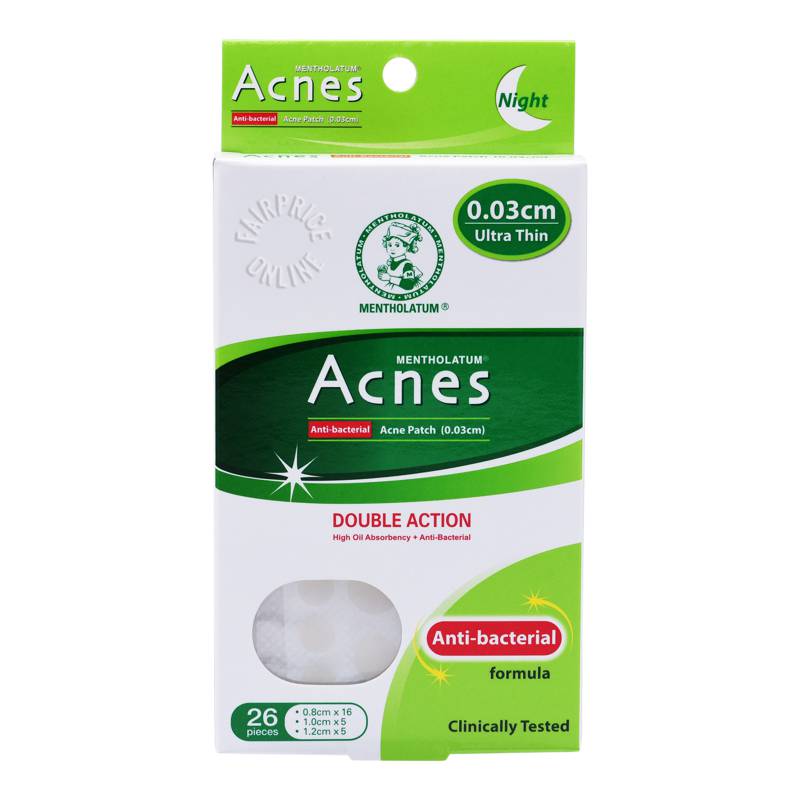 Mentholatum Acnes Double Action Acne Patch Night NTUC FairPrice