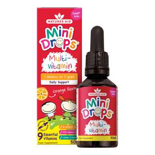 Nature's Aid Mini Drops for Infants & Children - Multi-Vitamin