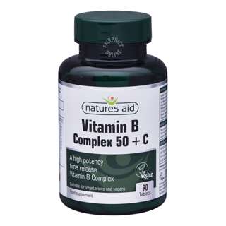 Natures Aid Vitamin B Complex +C