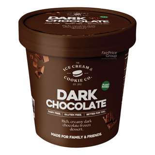 The Ice Cream & Cookie Co. Ice Cream - Dark Chocolate