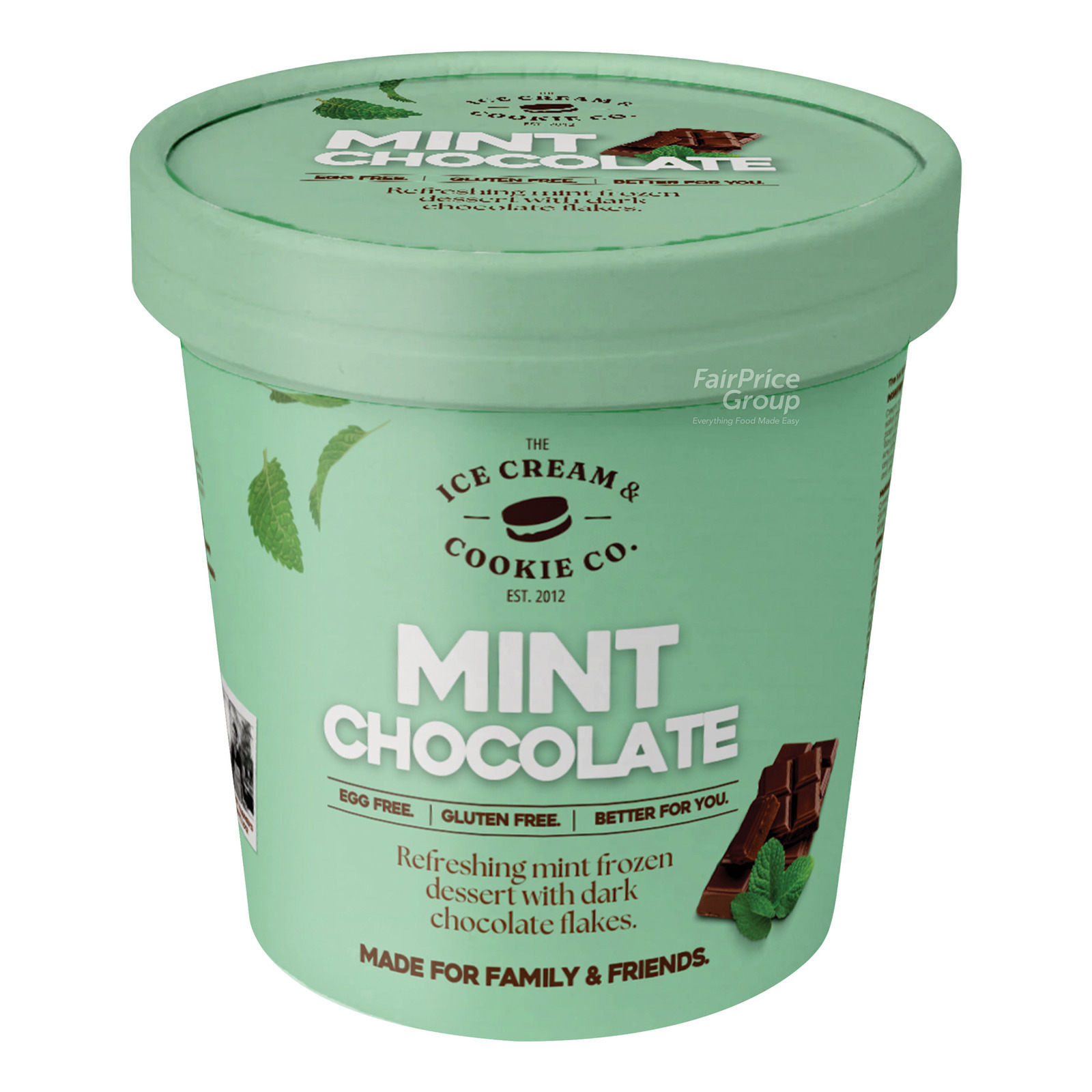 The Ice Cream & Cookie Co. Gelato Ice Cream - Simply Hazelnut