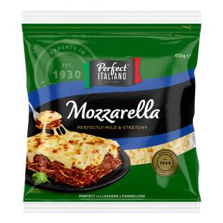 Perfect Italiano Cheese - Mozzarella (Grated)