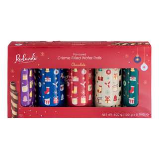 Redondo Christmas Cream Wafer - Chocolate Flavoured Redondo Christmas Cream Wafer - Chocolate Flavoured