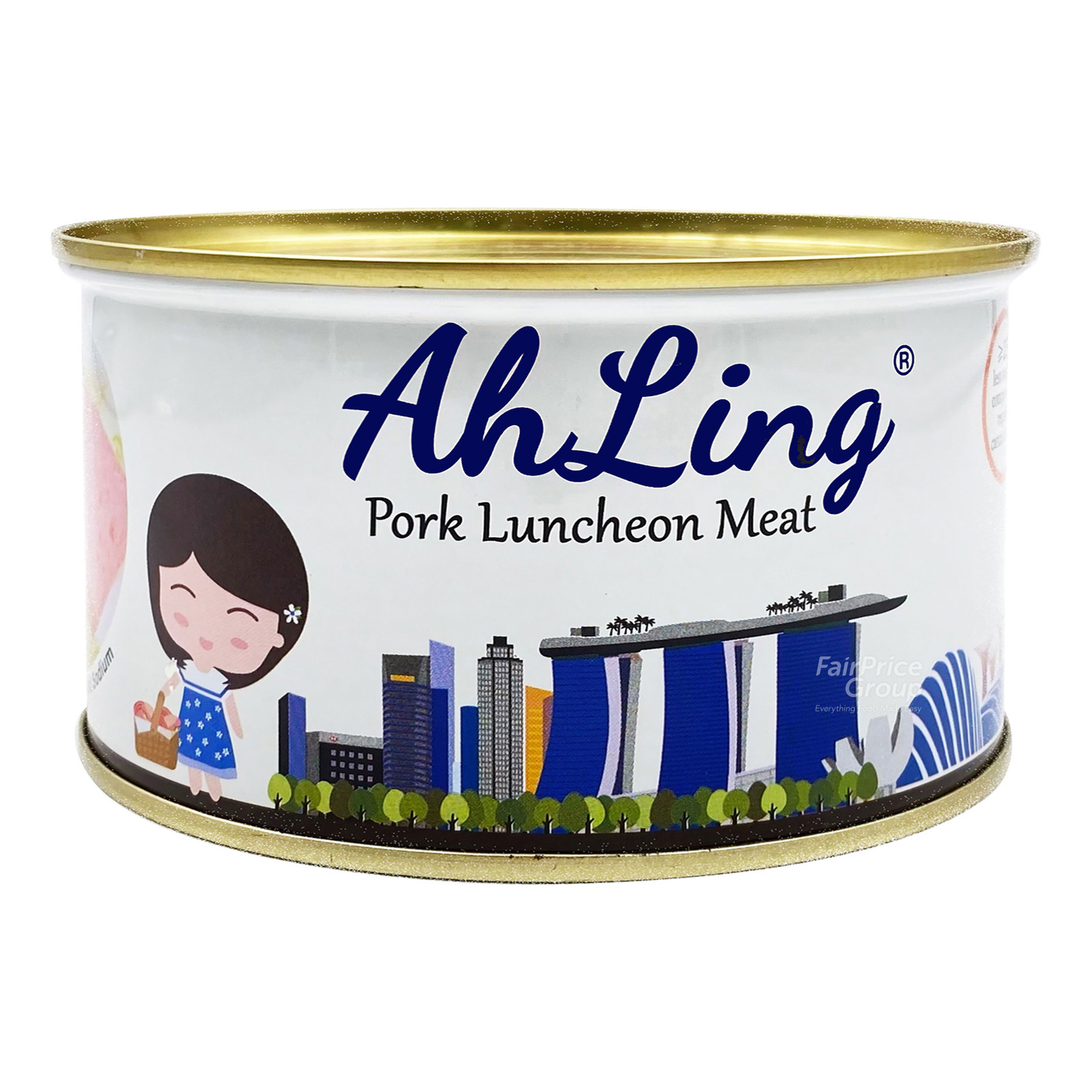 Ah Ling Luncheon Meat - Pork (Less Sodium)