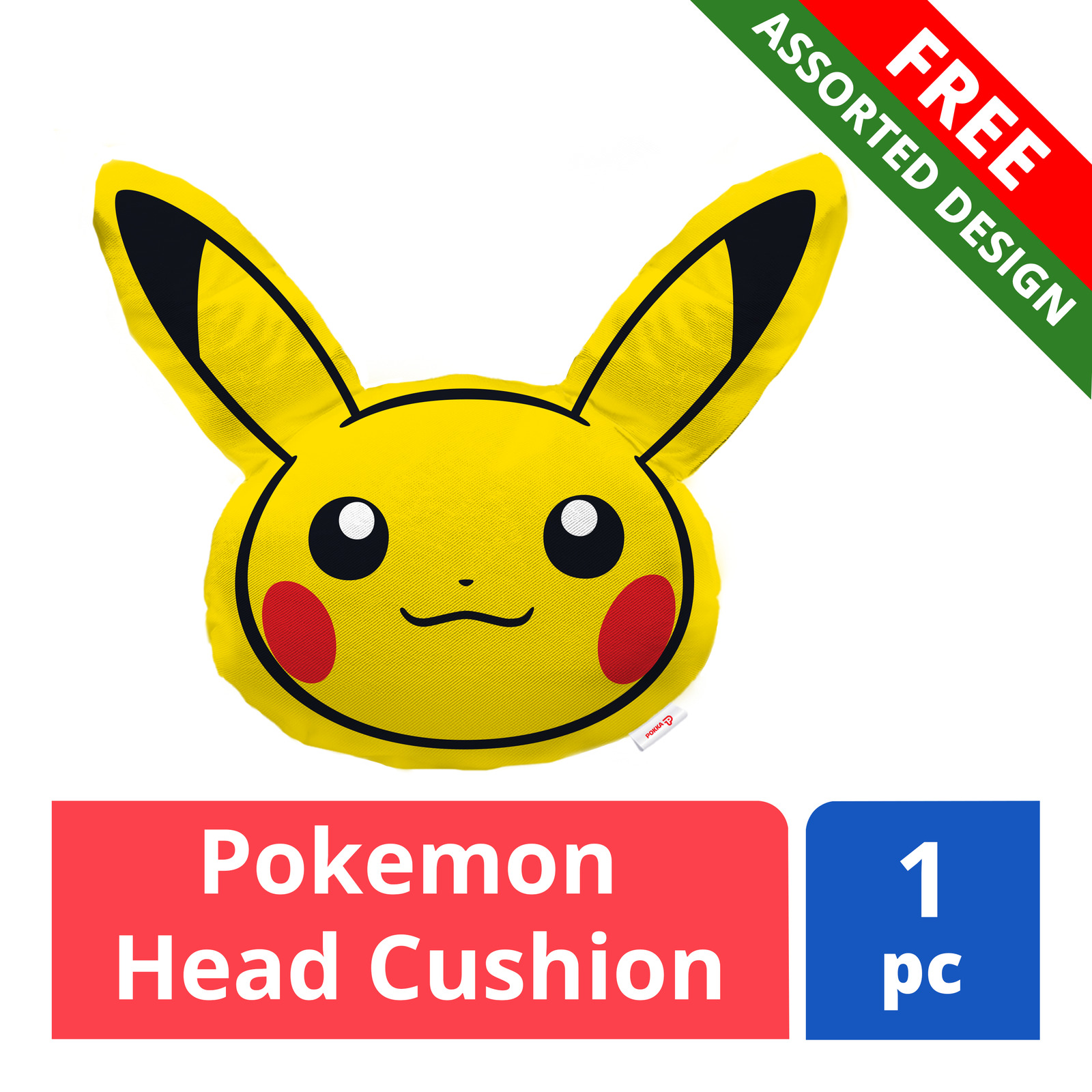 FREE Pokemon Head Cushion | NTUC FairPrice