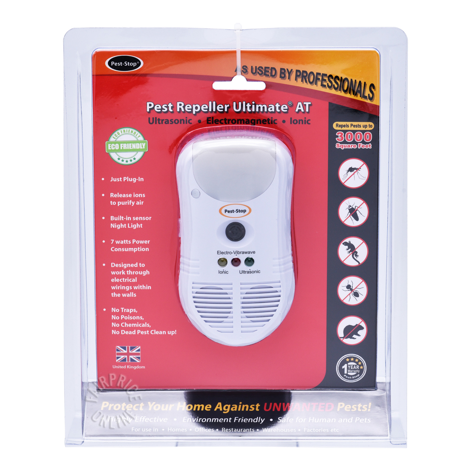 Pest Stop Machine Pest-Stop Ultimate Pest Repeller - AT | NTUC FairPrice