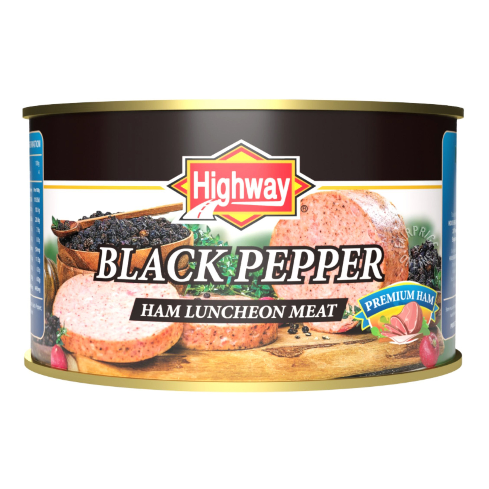 Highway Ham Luncheon Meat Black Pepper NTUC FairPrice