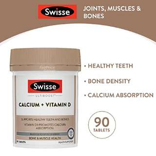 Swisse Ultiboost Calcium + Vitamin D
