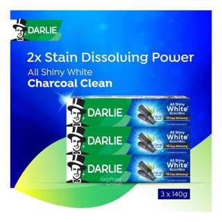 Darlie All Shiny White Whitening Toothpaste - Charcoal Clean Darlie All Shiny White Whitening Toothpaste - Charcoal Clean