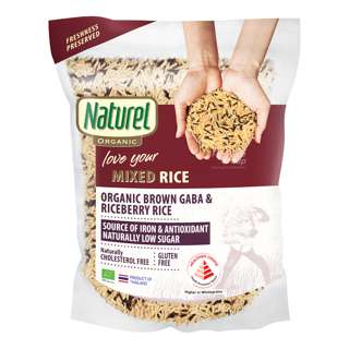 Naturel Organic Rice - Mixed Brown Gaba & Riceberry