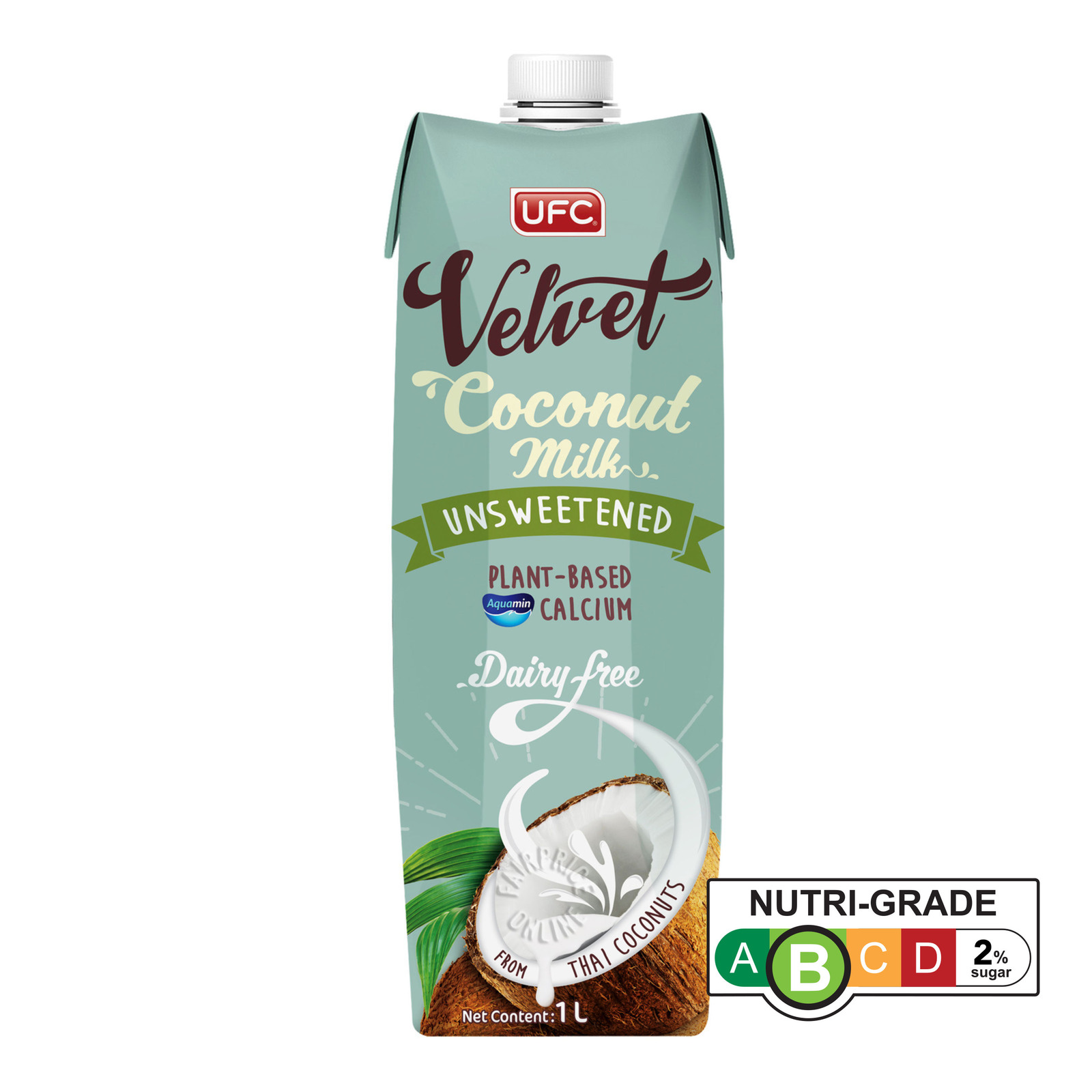 UFC Velvet Dairy Free Coconut Milk Unsweetened NTUC FairPrice