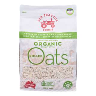 Red Tractor Foods Rolled Oats - Organic Creamy Style