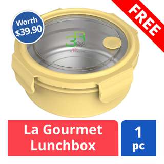 FREE La Gourmet Lunchbox (worth $39.90)