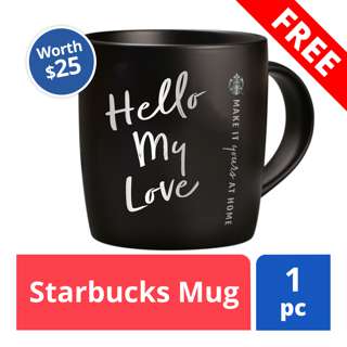 FREE Starbucks Mug (worth $25.00)