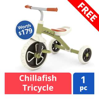 FREE Chillafish Tricycle (worth $179)