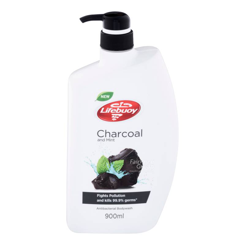 Lifebuoy Antibacterial Body Wash Charcoal NTUC FairPrice