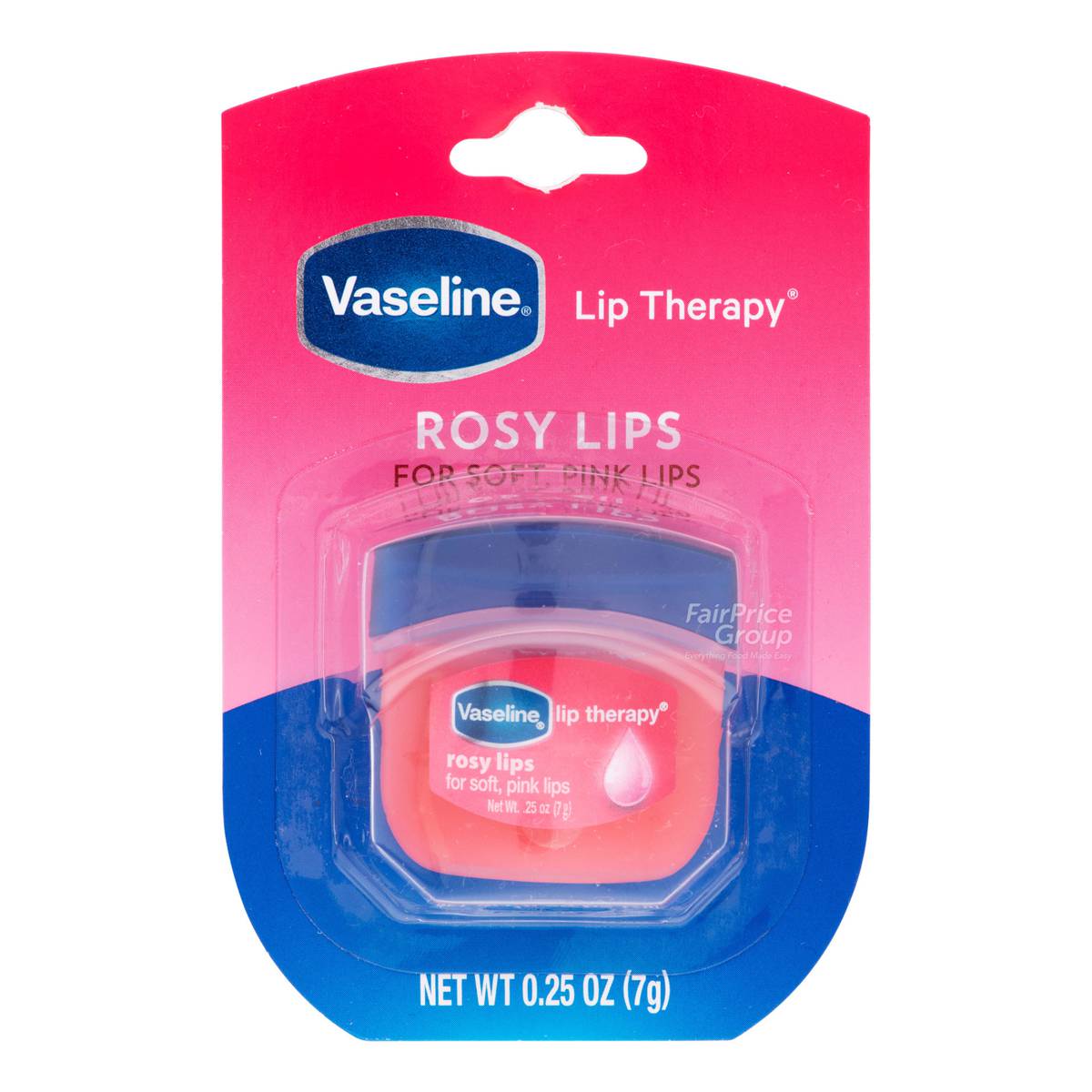 Vaseline Lip Therapy Tub Rosy NTUC FairPrice