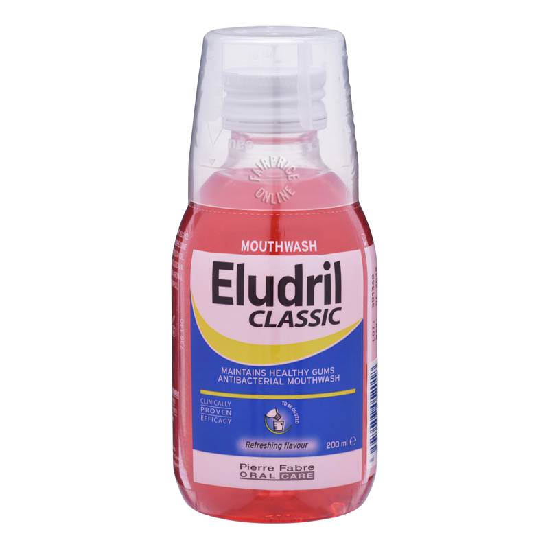Eludril Classic Antibacterial Mouthwash Refreshing NTUC FairPrice