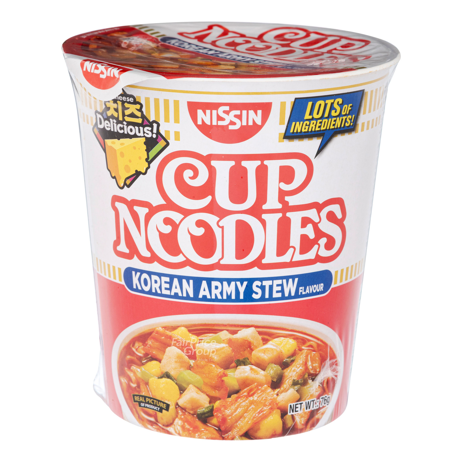 Nissin Instant Cup Noodles - Korean Army Stew