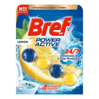 Bref Power Active Automatic Toilet Bowl Cleaner - Juicy Lemon Bref Power Active Automatic Toilet Bowl Cleaner - Juicy Lemon