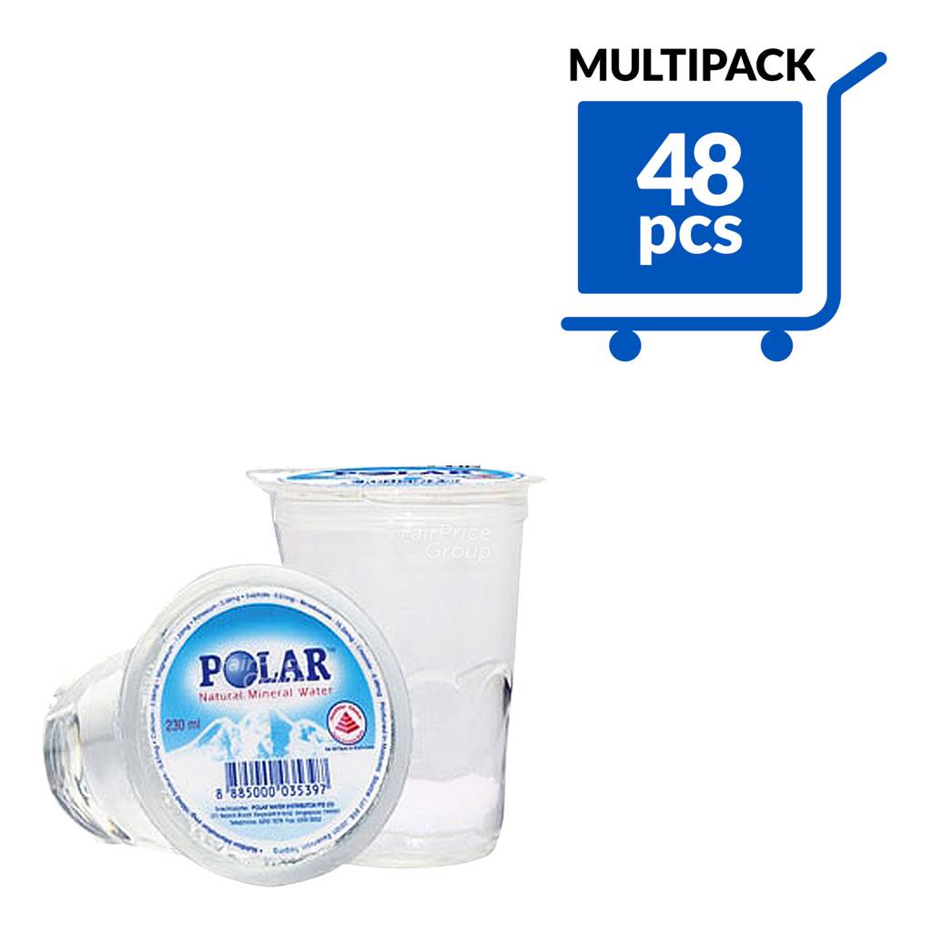 Polar Natural Mineral Packet Water NTUC FairPrice