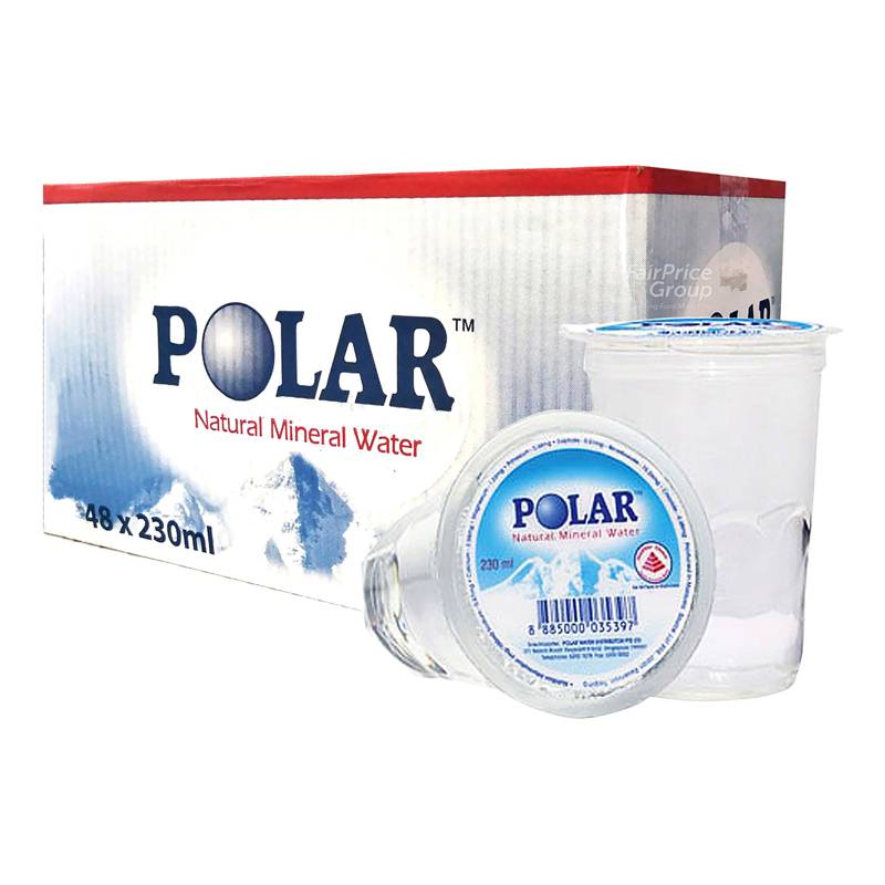 Polar Natural Mineral Packet Water NTUC FairPrice