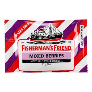 Fisherman's Friend Sugar Free Lozenges - Mixed Berries Fisherman's Friend Sugar Free Lozenges - Mixed Berries
