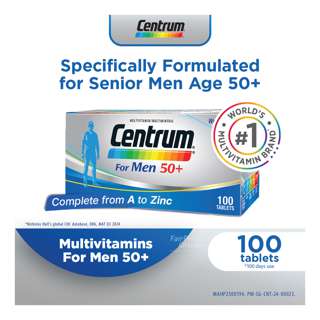 Centrum Multi Vitamin Tablets - For Men 50+