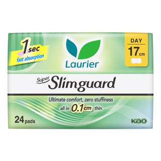 Laurier Super Slimguard Day Pads - Light (17cm)