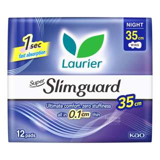Laurier Super Slimguard Night Pads - Heavy (35cm)