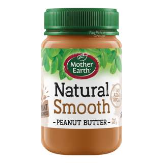 Mother Earth Natural Peanut Butter - Smooth