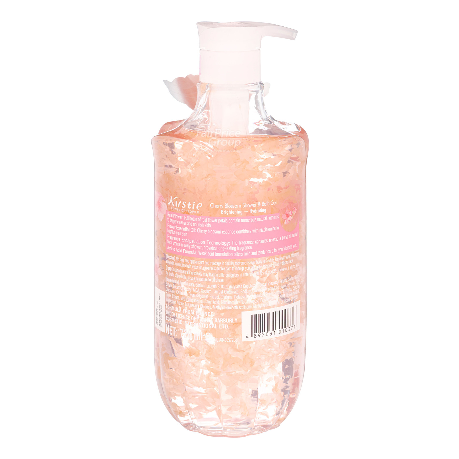 bathing gel for fair skin
