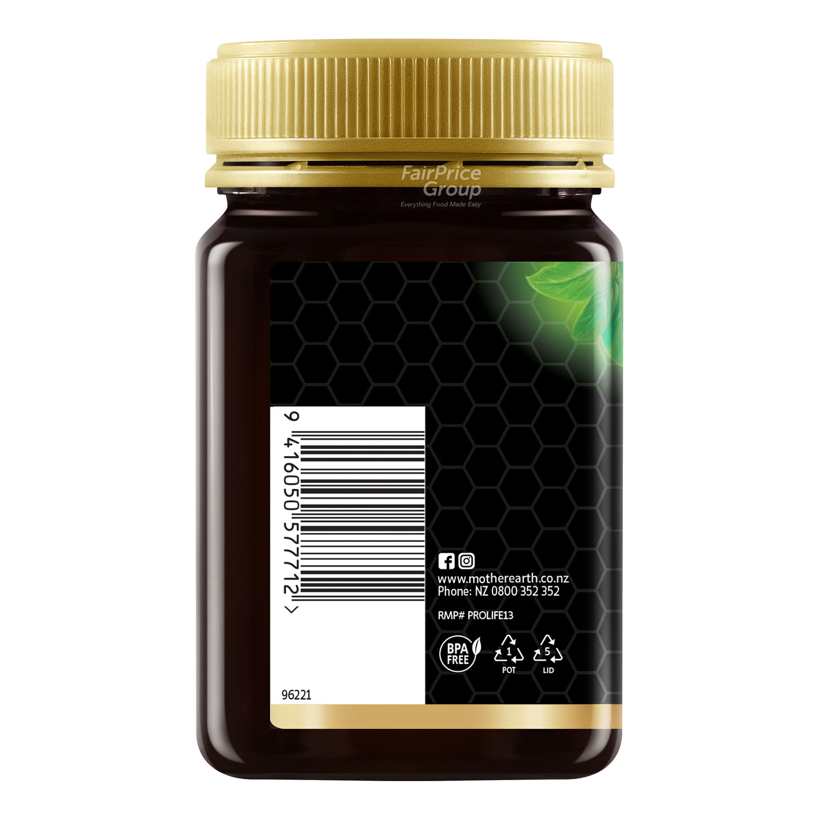 Mother Earth New Zealand Multifloral Honey - Pure & Natural | NTUC