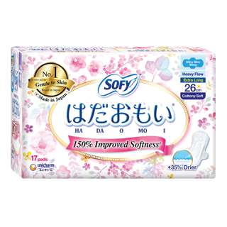 Sofy Hadaomoi Day Ultra Slim Wing Pads - Heavy (26cm)