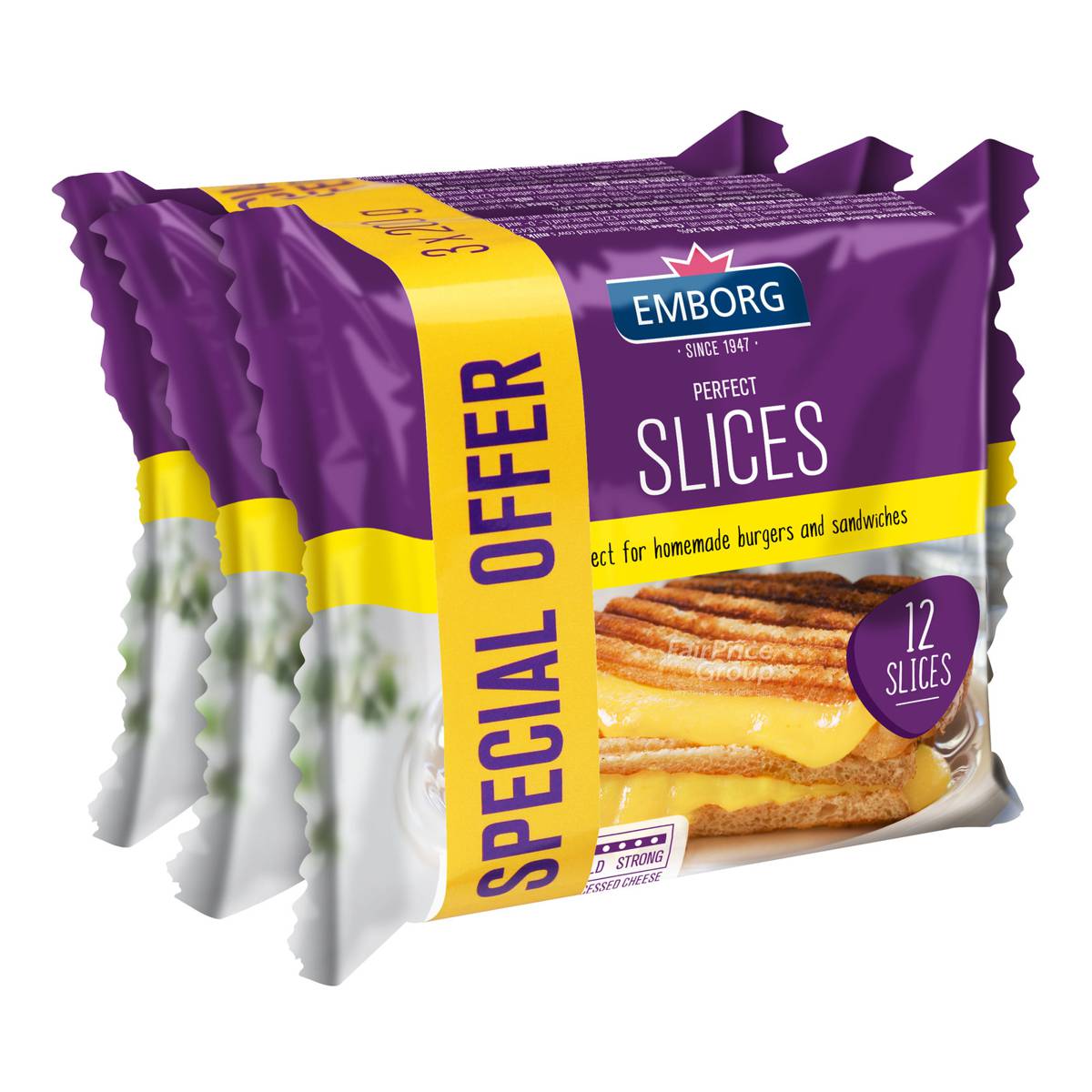 Sliced Cheese Perfect Slices (Cheddar) NTUC FairPrice
