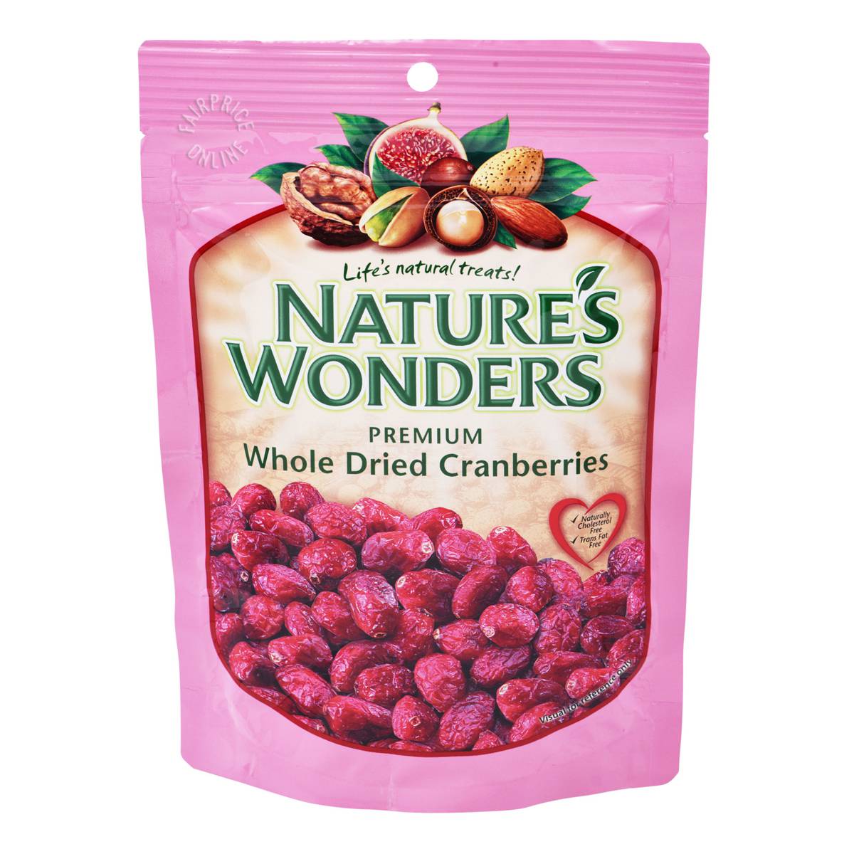 Nature's Wonders Premium Whole Dried Cranberries NTUC FairPrice