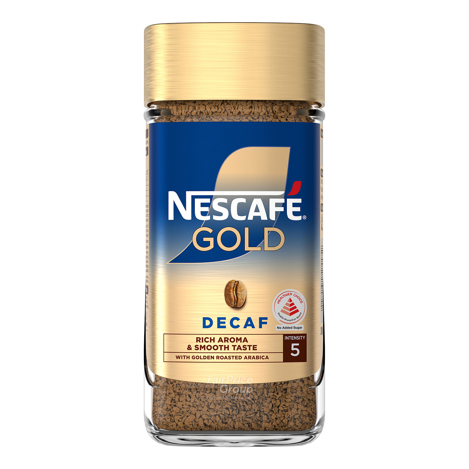 Nescafe Instant Crafted Coffee Jar - Gold (Decaf) | NTUC FairPrice